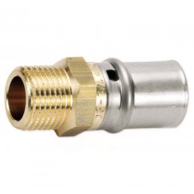 Bonomi 4001 D16-32 перехідник прес - зовнішня різьба