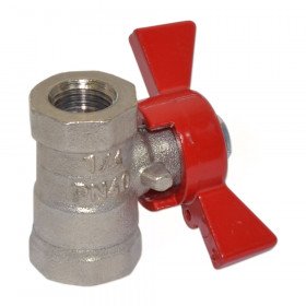 Bonomi 760200 Tamigi кульовий кран внутрішня-внутрішня різьба