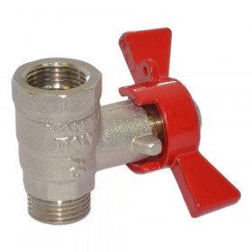Bonomi 760700 Tamigi ¼-⅜ кульовий кран внутрішня-зовнішня різьба