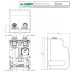 Caleffi 165641HE4 групи живлення високотемпературних контурів систем опалення з термометрами, відсікаючими клапанами та термоізоляцією