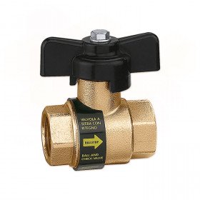 3230 Caleffi кран ВВ зі зворотнім клапаном