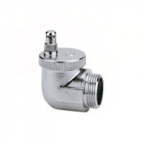 Caleffi 504401 Aercal автоматичні хромовані кутові повітровідвідники 1/2 з гігроскопічним ковпачком