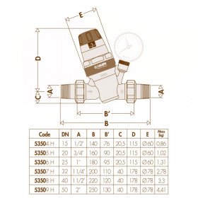 Caleffi 5350H