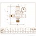 Caleffi 553040 установка підживлення
