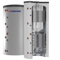 Cordivari Combi 3 WB буферні ємності 500÷600 л з твердою незйомною ізоляцією, 2-ма теплообмінником та вбудованою ємністю для гарячого водопостачання