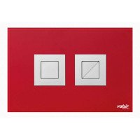Crystal Red / Satin Square