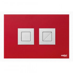 Crystal Red / Satin Square