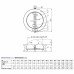 Brandoni D6.031 межфланцевый обратный клапан DN80