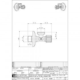 Albertoni D914689 кран вентильный