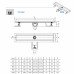 Uponor Aqua Ambient Black Low душовий трап чорний