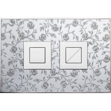 FANTASY Roses Satin Square