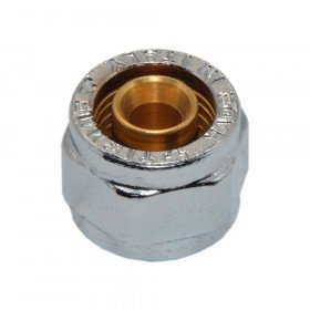 Tiemme 1635C гайка хром 1/2 х 16 під м/п