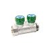 GF 6300.R8 Flexus 90° 3/4″ 2 виходи розподільчі колектори 90° для водопостачання з з вентилями та самоущільнюючим з'єднанням