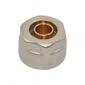 GF 3300.80 гайки затискні латунні з ніпелем Ø17 х 3/4″ для поліетиленових, металопластикових та PEX труб