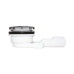 Ghidini 4203 Slimmy Тонкий душовий пластиковий злив D40/50, з хромованою кришкою, висота 50 мм, швидкість потоку 35 л/хв