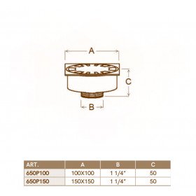 Ghidini 650 100 mm