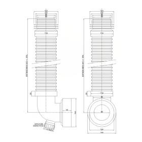 Go-Plast 1028ELBOW1 Go-Extra