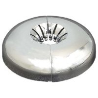 Розетка хромированная декоративная разборная Go-Plast (1153CR0000)