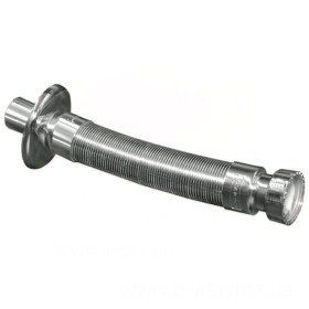 GoPlast 1004KRTOP3 трубка гофрована хромована пластикова Ø1.1/4″ х 32 для підключення сифонів
