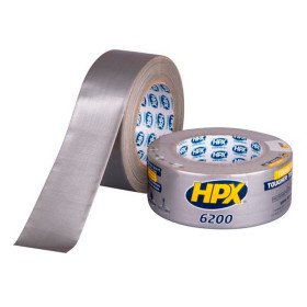 HPX Високоміцна стрічка армована одностороння 48 мм х 25 м срібляста