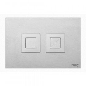 Inox Satin chrome / Satin Square