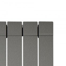 Ledro S/90 1800 Black Сoffee алюминиевый радиатор