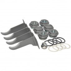 Монтажний комплект  (4 кроншт.)  для алюм. рад.  1" х 1/2"  PURE METAL 3R
