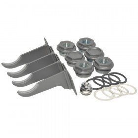Монтажний комплект  (4 кроншт.)  для алюм. рад.  1" х 1/2"  PURE METAL 3R