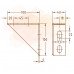 Mupro MPR/MPC кронштейны консольные 100x100