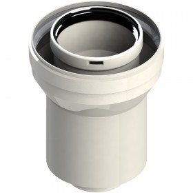 Groppalli A368 перехід 80/125 - 60/100 перехідник димоходу коаксиальний Ø80/125 mm - Ø60/100 mm повітрозабезпечення та газовідводу конденсаційних котлів