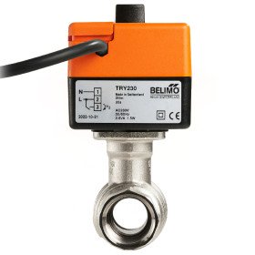 Belimo House 220V DN20 крани 3/4″ із електроприводом для блокування подачі води у системах водопостачання та опалення