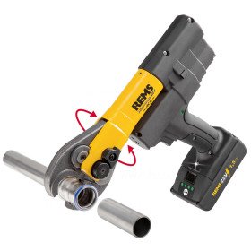 Rems Mini-Press 22V ACC Basic-Pack L-Boxx 578X27 акумуляторний радіальний прес Ø10–40 мм, Ø3/8-1.1/4, яким можна працювати однією рукою