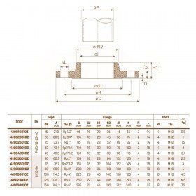 Raccorderie Metalliche 419/Z DN65-150