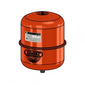 Zilmet Cal-Pro 4-50 л вертикальні розширювальні баки з нижнім підключенням G3/4” для систем опалення максимальний тиск 4 бар