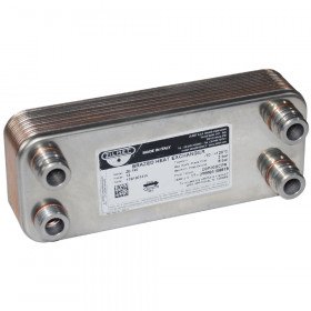 Zilmet ZB 190 17B1901415 паяні пластинчасті теплообмінники з 14 пластинами з нержавіючої сталі