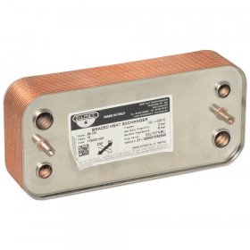 Zilmet ZB 200 17B2001600 паяні пластинчасті теплообмінники 16 пластин нержавіюча сталь AISI 316 L
