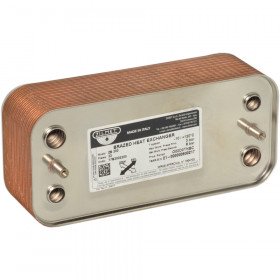 Zilmet ZB 200 17B2002200 паяні пластинчасті теплообмінники 22 пластин нержавіюча сталь AISI 316 L
