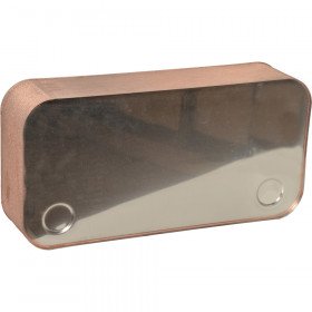 Zilmet ZB 400 17B4004004 паяні пластинчасті теплообмінники 40 пластин нержавіюча сталь AISI 316 L