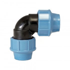 фітинги компресійні кутові 90° Unidelta 1006 D16-40 коліно