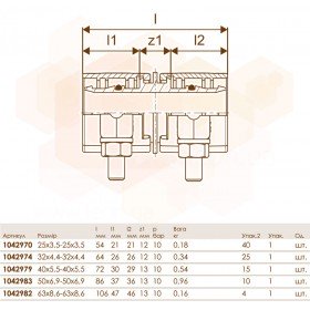 Uponor Wipex PN10 муфта зажимная