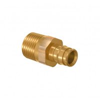 Uponor Q&E латунь штуцер НР PL