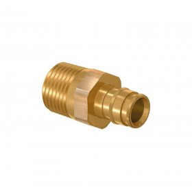 Uponor Q&E латунь штуцер НР PL