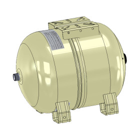 Zilmet Hydro-Plus H 24-50 л горизонтальні розширювальні баки для систем водопостачання максимальний тиск 10 бар підключення 1″ NPT