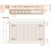 DeLonghi Compact Panel 22 TEK 600