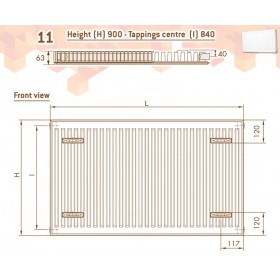 DeLonghi Compact Panel 11 TEK 900