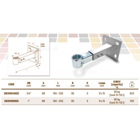 RM 263/T кронштейн для бака