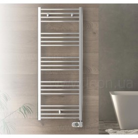 Cordivari Roberta Electric White електрична рушникосушарка з цифровим термостатом висотою 1238 мм
