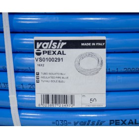 Valsir Pexal в ізоляції блакитна