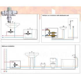 Caleffi 5217 смеситель-термостат
