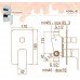 VV103100CR смеситель для ванны встроенный